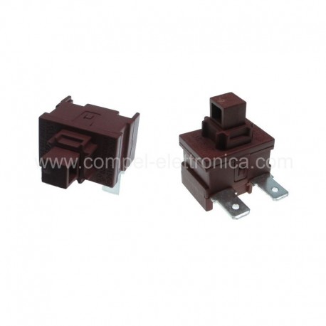 INTERRUTTORE SWITCH PUSH 250VAC 8A SPST ON-OFF A SALDARE