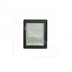 PROTEZIONE IN GOMMA CON CORNICE PER INTERRUTTORI A BILANCIERE 25X33MM