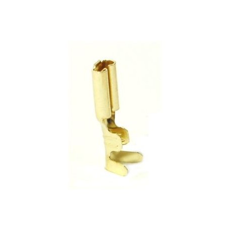 FASTON FEMMINA OTTONE 2,86 MM