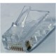 SPINA MODULARE RJ45 CORPO 8 CONTATTI 8 CAT5E NON SCHERMATA