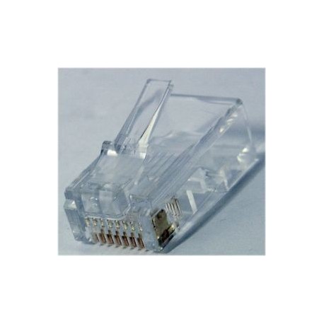 SPINA MODULARE RJ45 CORPO 8 CONTATTI 8 CAT5E NON SCHERMATA