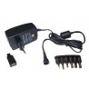ALIMENTATORE SWITCH REGOLABILE 3/12V 1,5A 230VAC USB 6 CONNETTORI