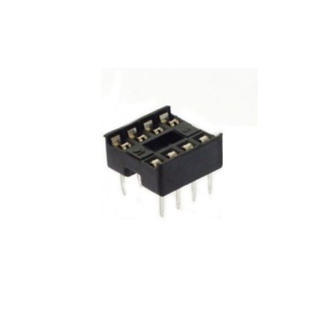 ZOCCOLO PER C.I. 8 PIN PASSO 2,54MM