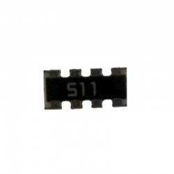 RESISTORI ARRAY 510 OHM 4 RES 1206