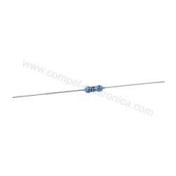 RESISTENZA STRATO METALLICO 1/4 W 27 OHM 1%