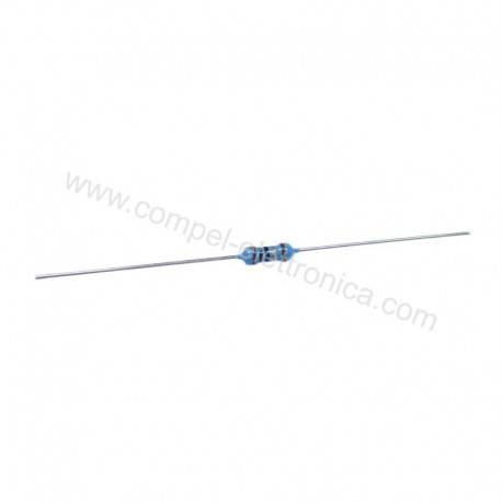 RESISTENZA STRATO METALLICO 1/4 W 27 OHM 1%