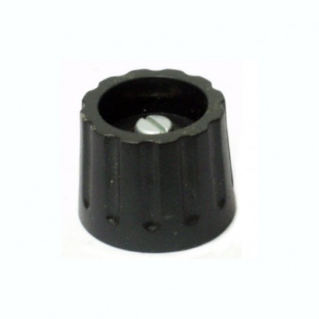 MANOPOLA COMPONIBILE A MANDRINO 22X17 NERA