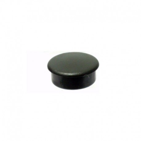 CAPPUCCIO PER MANOPOLA 11,5X6mm NERO