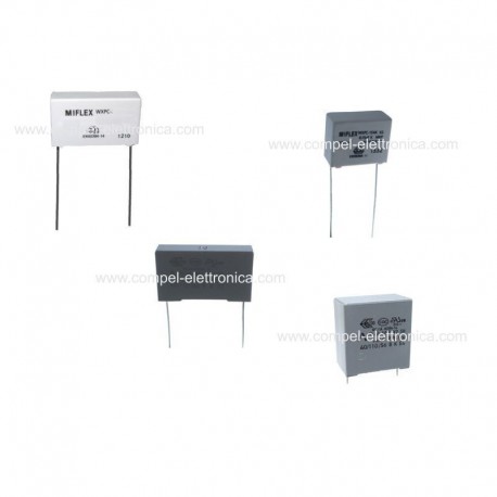 CONDENSATORE MKP-X2 220KpF 275Vac P.15mm 220NF 221 PIN LUNGHI