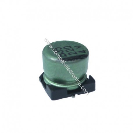 CONDENSATORI ELETTROLITICI SMD 220uF 10V