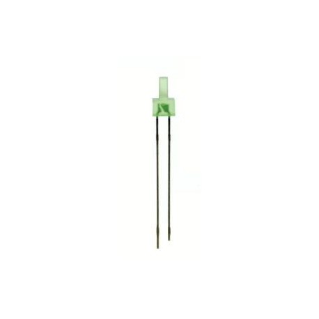 DIODO LED 2MM CILINDRICO VERDE 68-100MCD