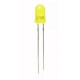 DIODO LED 5MM GIALLO 43MCD