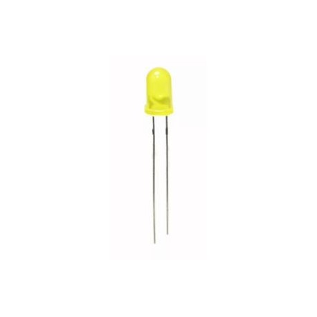 DIODO LED 5MM GIALLO 43MCD