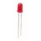 DIODO LED 5mm ROSSO 140-250mcd