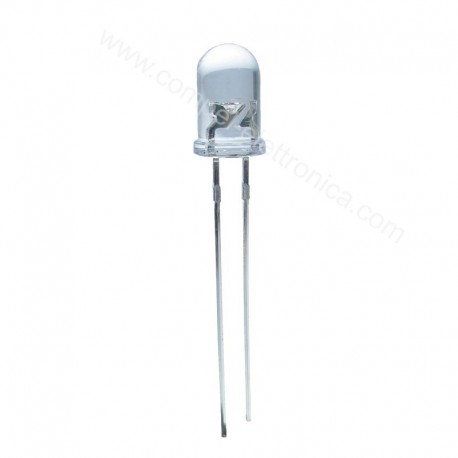 DIODO LED 5MM ALTA LUMINOSITA' ROSSO 8,5KMC 30°