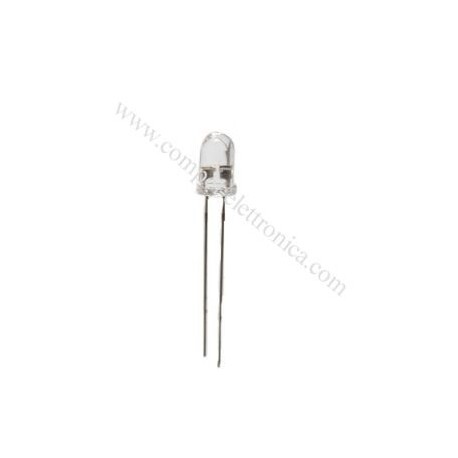 DIODO LED 5MM ALTA LUMINOSITA' ROSSO 70KMCD