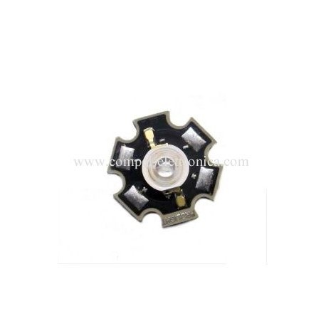 LED STAR DI POTENZA 1W ROSSO 2,2V 350mA 51.7-58.9lm