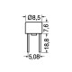 FUSIBILE A CONDENSATORE RITARDATO T 0,2A 250Vac