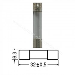 FUSIBILE RAPIDO 4A 150Vac 6X32mm