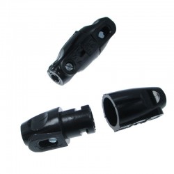 PORTAFUSIBILE VOLANTE PER FUSIBILI 5X20 IN BACHELITE