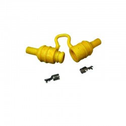 PORTAFUSIBILE VOLANTE PER FUSIBILE 6,3X32/ ISOLATO