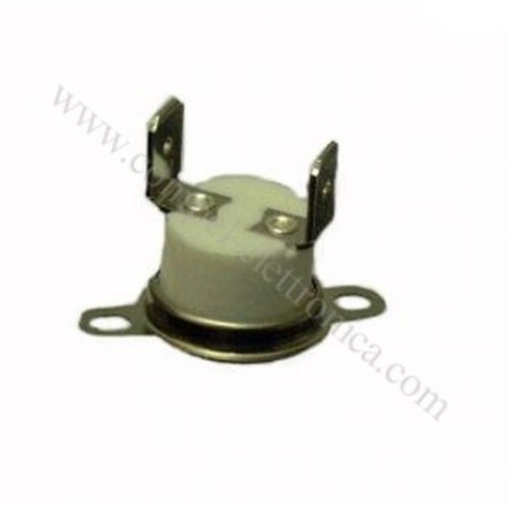 INTERRUTTORE TERMICO 80°C NORM. CHIUSO A FASTON 6,3MM VERTICALI