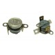 INTERRUTTORE TERMICO 120°C NORM. CHIUSO A FASTON 6,3MM VERTICALI