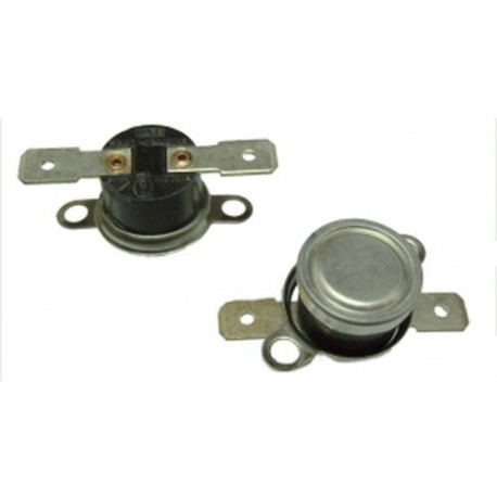 INTERRUTTORE TERMICO 128°C NORM. CHIUSO A FASTON 6,3MM ORIZZONTALI
