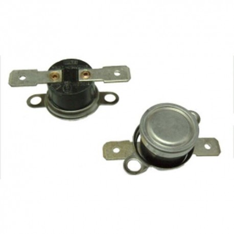 INTERRUTTORE TERMICO 120°C NORM. CHIUSO A FASTON 6,3MM ORIZZONTALI