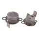 INTERRUTTORE TERMICO 170°C NORM. CHIUSO A FASTON 6,3MM VERTICALI
