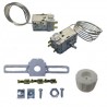 TERMOSTATO FRIGO 2 PORTE VT93 3 CONTATTI CON SONDA 2MT