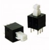 MICRO PULSANTE BIPOLARE 6 PIN ON (ON) 8X8mm N.B. 4pin collegati INVERSI