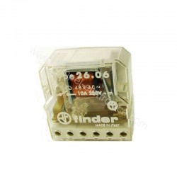 RELÈ 2606.8048 PASSO PASSO A TEMPO / BISTABILE 3SEQ 48VAC 10A