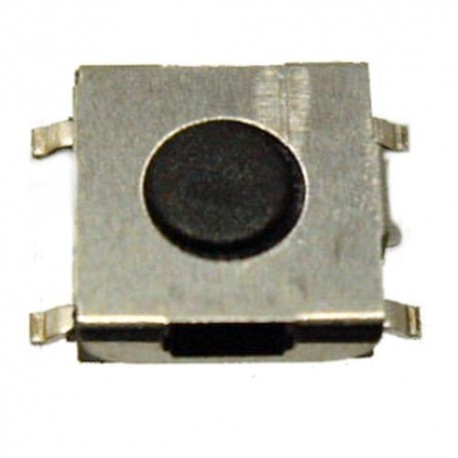MINI PULSANTE 4 PIN SMD 6,2x6,2x2,3H NERO