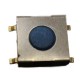 MINI PULSANTE 4 PIN SMD 6,2x6,2x2,5H BLU