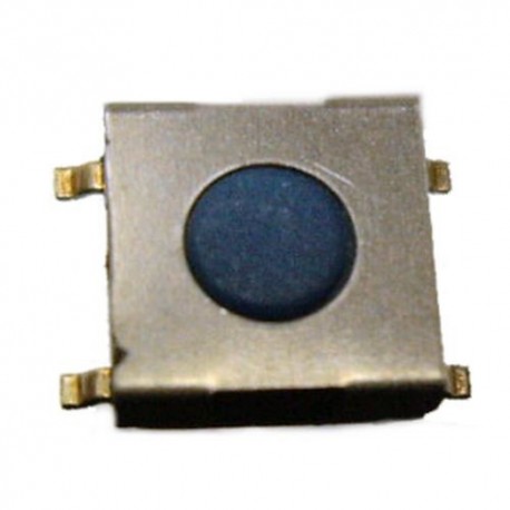 MINI PULSANTE 4 PIN SMD 6,2x6,2x2,5H BLU