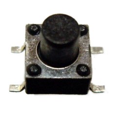 MINI PULSANTE 4 PIN SMD 6,2x6,2x7H