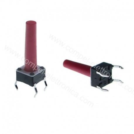 MINI PULSANTE 4 PIN C.S. 6X6X17H MM