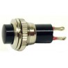 PULSANTE NERO 0,5A 250V NORMALMENTE APERTO