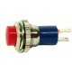 PULSANTE ROSSO 0,5A 250V NORMALMENTE CHIUSO