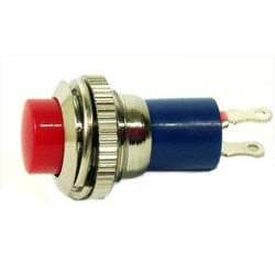 PULSANTE ROSSO 0,5A 250V NORMALMENTE CHIUSO