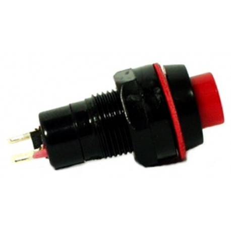 PULSANTE ROSSO 1A 250V NORMALMENTE APERTO