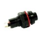 INTERRUTTORE A PULSANTE 1A 250V NERO OFF/ON
