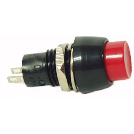 INTERRUTTORE A PULSANTE 1A 250V ROSSO OFF/ON