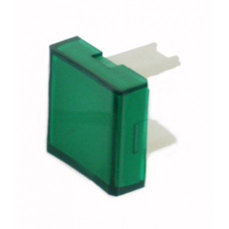 LENTE QUADRATA 15X15 VERDE