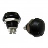 PULSANTE ANTIVANDALICO 36Vdc 2A IP65 N.A. FORO D.12 NERO