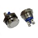 PULSANTE ANTIVANDALICO 3A 36Vdc D.16MM CONTATTO SPST-NO IP67 SILVER