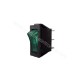INTERRUTTORE BASCULA LUMINOSO C/ VERDE