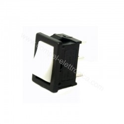 DEVIATORE UNIPOLARE MINIATURA BIANCO