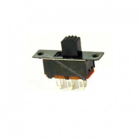 DEVIATORE A SLITTA 2 SCAMBI 2 POSIZIONI